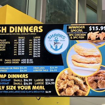 Sharks Fish & Chicken - Menu - Desserts Near Me - Midlothian, Illinois Sharks Fish & Chicken - Menu - Desserts Near Me - Midlothian, Illinois