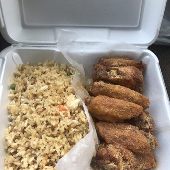 Hibachi Stop - Honey Garlic Wings with 10 PC Wing and Fried Rice Combo - Asian Fusion Near Me - Atlanta, Georgia Hibachi Stop - Honey Garlic Wings with 10 PC Wing and Fried Rice Combo - Asian Fusion Near Me - Atlanta, Georgia