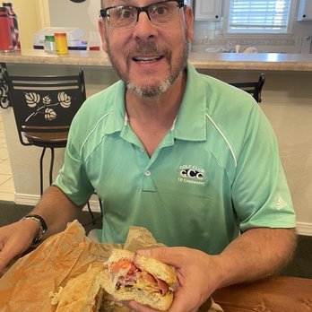 Schlotzsky's - Original Sandwich!  Super happy! - Delis Near Me - Branson, Missouri