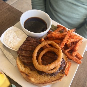 The Grille - forgot how you call it but its some steak & side was sweet potato fries, its good - New American Near Me - Corona, California The Grille - forgot how you call it but its some steak & side was sweet potato fries, its good - New American Near Me - Corona, California