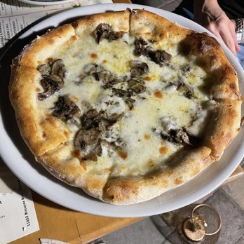Sagra Pizza Bar - FUNGHI MONTASIO - Pizza Near Me - Miami, Florida Sagra Pizza Bar - FUNGHI MONTASIO - Pizza Near Me - Miami, Florida