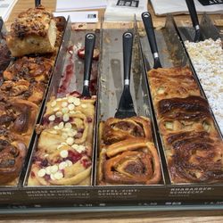 Different cakes.