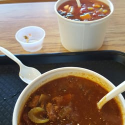 Piping Kettle Soup Company - Beef goulash and sweet potato chowder