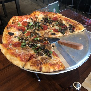 Philomena - Mushroom pizza topped with sausage and pepperoni - Pizza Near Me - Oakland, California Philomena - Mushroom pizza topped with sausage and pepperoni - Pizza Near Me - Oakland, California