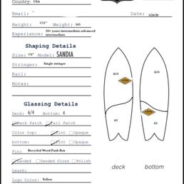 under the impression fins were included in quote, but they wanted to charge me in addition to the board, shape of transition line off under the impression fins were included in quote, but they wanted to charge me in addition to the board, shape of transition line off