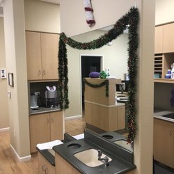 Natalie A Lenser, DDS - Tooth brushing station. This where the kiddos show how good they brush!