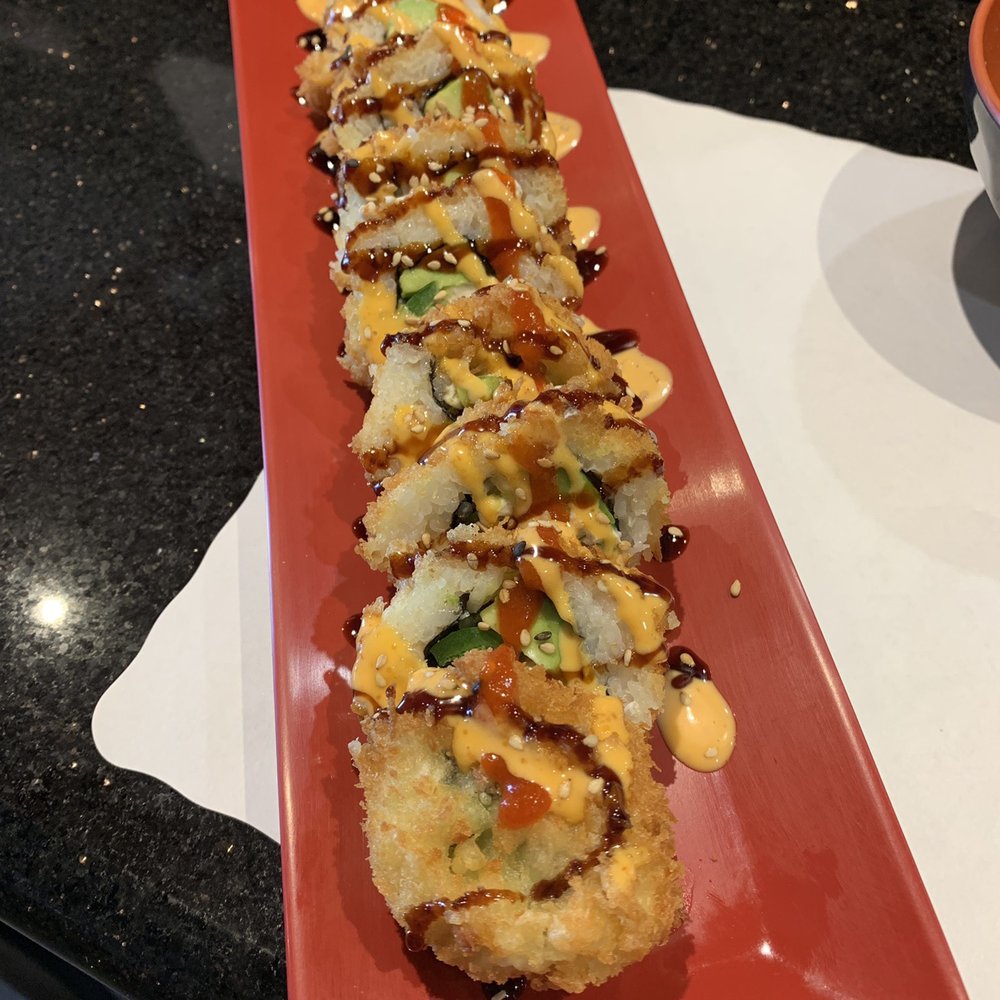 Edamami - The Heart Attack Roll in all its deep-fried goodness! - Sushi Bars Near Me - San Diego, California Edamami - The Heart Attack Roll in all its deep-fried goodness! - Sushi Bars Near Me - San Diego, California