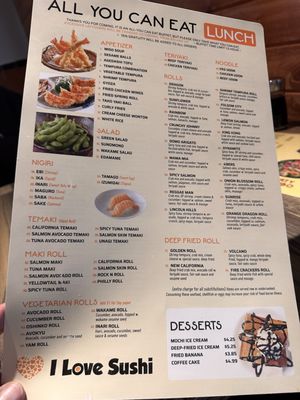 Menu photo 2 I Love Sushi Davis, CA Menu photo 2 I Love Sushi Davis, CA