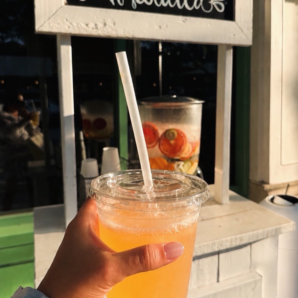 Flower Child - Iced Tea (Mango) - Salad Near Me - Southlake, Texas Flower Child - Iced Tea (Mango) - Salad Near Me - Southlake, Texas
