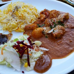 Balutschistan - Murghi lichi - hähnchen in Sahne Kormasauce mit Lichi