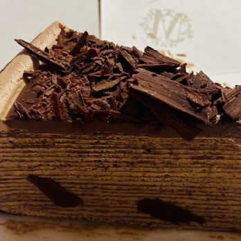 Lady M Cake Boutique - Amedei Chocolate Mille Crêpes - Desserts Near Me - New York, New York Lady M Cake Boutique - Amedei Chocolate Mille Crêpes - Desserts Near Me - New York, New York