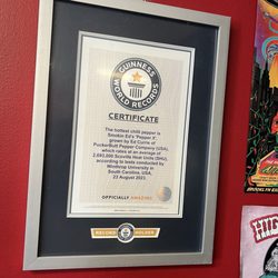 Pucker Butt Pepper Company - THE official word from Guinness World Records, Pepper X is now the hottest!