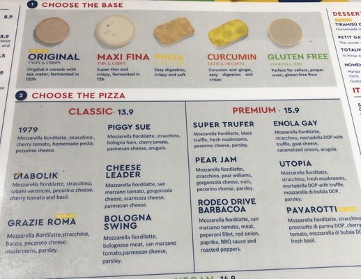 Menu photo 1 Totale Pizzeria Pop Lisbon, 11