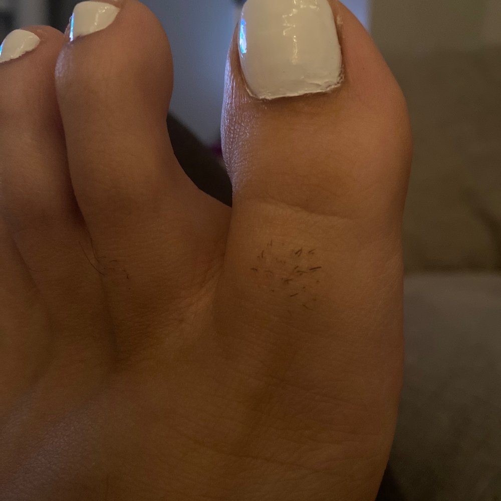 Daisy Nails - The paint was too close to my cuticle line so now it jUst looks messy. - Nail Salons Near Me - Yonkers, New York