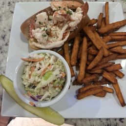 Lobster roll! So good very fresh Lobster roll! So good very fresh