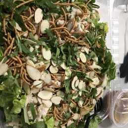 The Asian chicken salad The Asian chicken salad