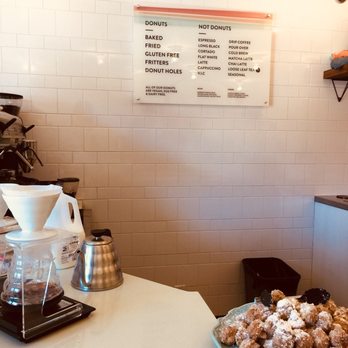 Holey Rollers - They have coffee & tea options. November 2017. - Donuts Near Me - Oklahoma City, Oklahoma