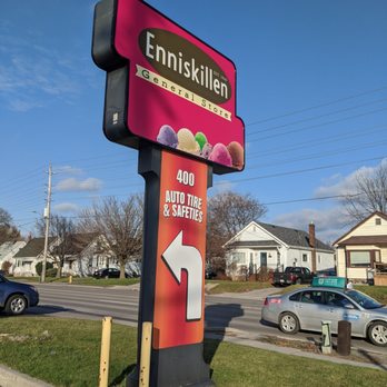 Enniskillen General Store - Sign - Ice Cream & Frozen Yogurt Near Me - Oshawa, Ontario