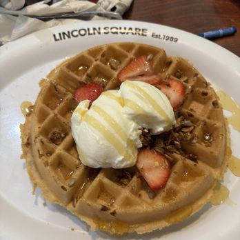 Lincoln Square Pancake House - Healthy waffle - Diners Near Me - Greenfield, Indiana