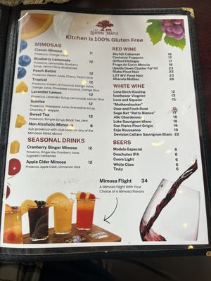 Menu photo 5 The Leaning Maple Olympia, WA