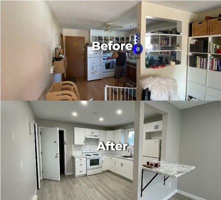 Kitchen Renovation: Enhancing Rental Property Value - Our experts meticulously survey each kitchen space, pinpointing where strategic renovations can make the most impact. From refreshing fixtures to optimizing layout efficiency, we craft tailored solutions that marry function and flair. By investing wisely in kitchen upgrades, we aim to not only attract top-notch tenants but also elevate the overall value of your property. With our knack for smart renovations and unwavering dedication to value, we're here to ensure your rental property kitchen shines as a standout feature, driving increased appeal and demand. Kitchen Renovation: Enhancing Rental Property Value - Our experts meticulously survey each kitchen space, pinpointing where strategic renovations can make the most impact. From refreshing fixtures to optimizing layout efficiency, we craft tailored solutions that marry function and flair. By investing wisely in kitchen upgrades, we aim to not only attract top-notch tenants but also elevate the overall value of your property. With our knack for smart renovations and unwavering dedication to value, we're here to ensure your rental property kitchen shines as a standout feature, driving increased appeal and demand.