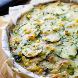 Grida's 2.0 - Zucchini and Sweet Corn Pie- G's 2.0 To Go
