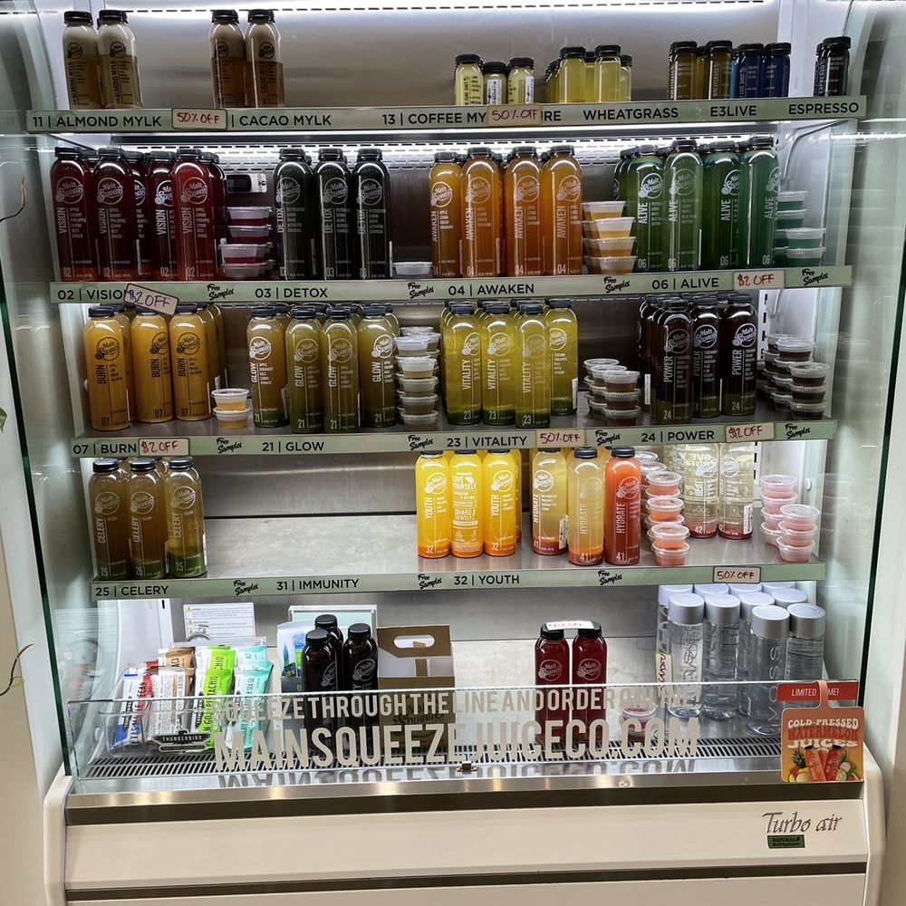 Main Squeeze Juice Co. - Ready to go juices - Juice Bars & Smoothies Near Me - Pearland, Texas