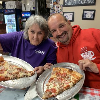 Lenny's New York Pizza - Look at the slice. Can you eat more than one??? - Pizza Near Me - Ormond Beach, Florida Lenny's New York Pizza - Look at the slice. Can you eat more than one??? - Pizza Near Me - Ormond Beach, Florida