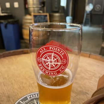 All Points Brewing - Foggy Noggin' hazy - Breweries Near Me - Riverside, California