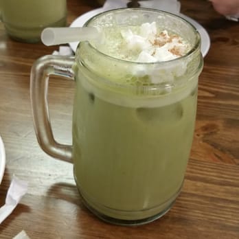 Double Chin Modern Asian Restaurant - Matcha horchata. Love in a cup. - Asian Fusion Near Me - Boston, Massachusetts Double Chin Modern Asian Restaurant - Matcha horchata. Love in a cup. - Asian Fusion Near Me - Boston, Massachusetts
