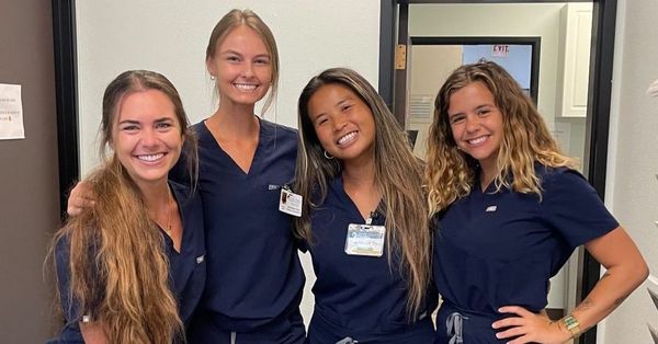 Photo of Pacific College of Health and Science - San Diego - San Diego, CA, US. Licensed practitioners in the making!