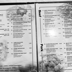 2026 menu