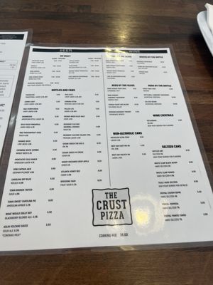 Menu photo 1 The Crust Pizza Charlotte, NC