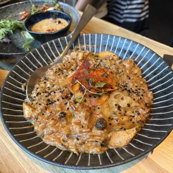 Block Kitchen + Bar - Thai mushroom risotto - Asian Fusion Near Me - Victoria, British Columbia