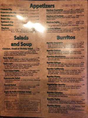 Menu photo 6 Casa Mexicana Livingston, TN