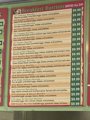 Menu photo 2 Super Cucas Restaurant Santa Barbara, CA