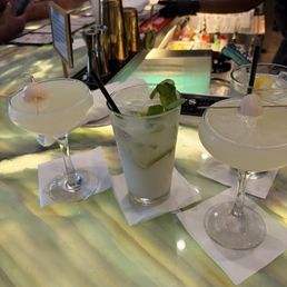 Oh my lychee and Kokojito coco-mojito Oh my lychee and Kokojito coco-mojito