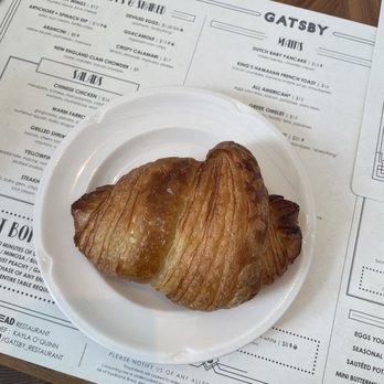 GATSBY - Croissant buttery but slightly tough - Cocktail Bars Near Me - Washington, DC, District of Columbia