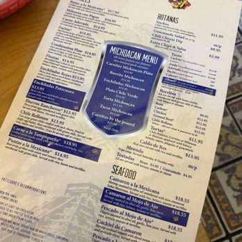 Patzcuaro's - Menu - Mexican Near Me - Denver, Colorado