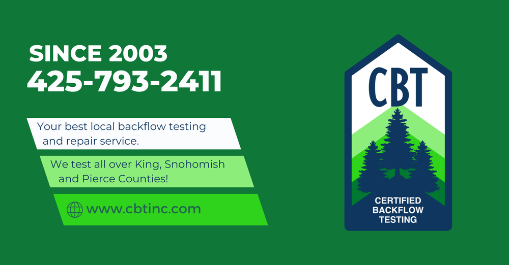 Slide of Certified Backflow Testing