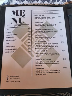 Menu photo 2 Paladar de Cura Valladolid, YUC