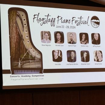 Kitt Recital Hall - One of the multi-day music festivals we attended in June 2024. We did not attend any music workshops. - Performing Arts Near Me - Flagstaff, Arizona