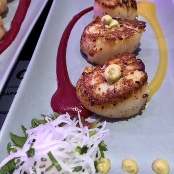 Oku - Seared Scallops - Sushi Bars Near Me - Santa Barbara, California Oku - Seared Scallops - Sushi Bars Near Me - Santa Barbara, California