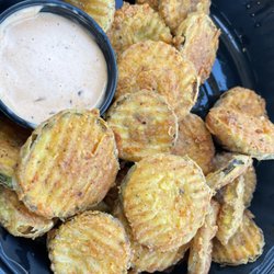 FRIED PICKLES
Cornmeal Battered