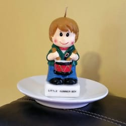 Goodwill Thrift Store & Donation Center - I found this funny little candle at the Lawrenceville HWY location. I couldn't pass him up. 99 cents!