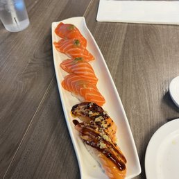 Seared Salmon Nigiri Sushi