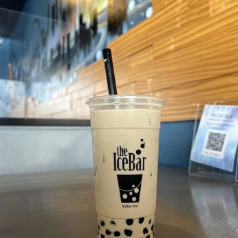 The Ice Bar - Hazelnut milk tea - Bubble Tea Near Me - Northridge, California