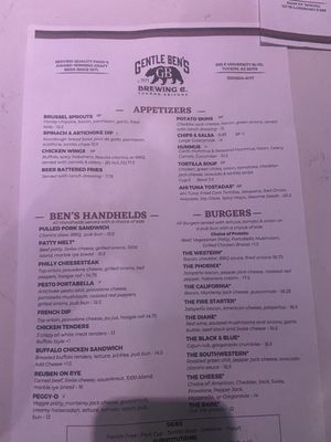 Menu photo 4 Gentle Ben’s Tucson, AZ Menu photo 4 Gentle Ben’s Tucson, AZ
