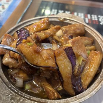 HK Macau Bistro - Eggplant with pork - Hong Kong Style Cafe Near Me - San Gabriel, California HK Macau Bistro - Eggplant with pork - Hong Kong Style Cafe Near Me - San Gabriel, California