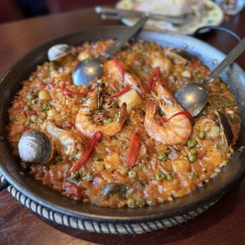 Iberia Restaurant - Paella (Serves 1 to 2) - Not bad - Tapas/Small Plates Near Me - Belmont, California Iberia Restaurant - Paella (Serves 1 to 2) - Not bad - Tapas/Small Plates Near Me - Belmont, California